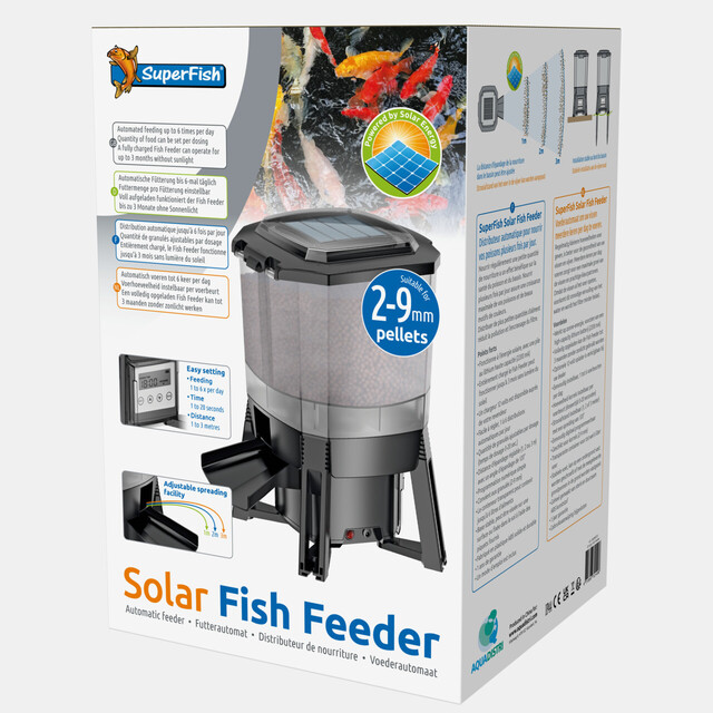 Solar Fish Feeder 1 SuperFish Solar Fish Feeder – Bild 1