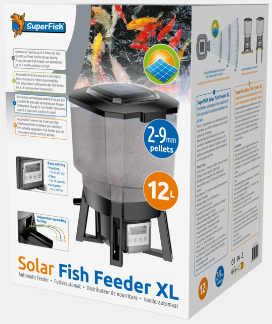 Solar Fish Feeder XL 1 SuperFish Solar Fish Feeder XL – Bild 1