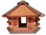 Vogelhaus 6-eckig ohne Futtersilo
