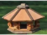 Vogelhaus 6-eckig ohne Futtersilo – Bild 2