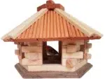 Vogelhaus 6-eckig ohne Futtersilo – Bild 3
