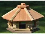 Vogelhaus 6-eckig ohne Futtersilo – Bild 4