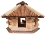 Vogelhaus 6-eckig ohne Futtersilo – Bild 5