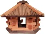 Vogelhaus 6-eckig ohne Futtersilo – Bild 7